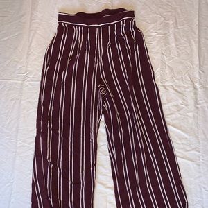 Maroon Blouse Pants